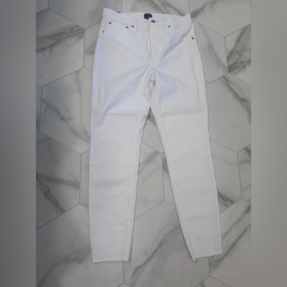 Women’s JCREW white high-rise Jeggings